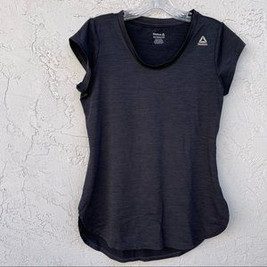 Reebok Athletic Short Sleeve Workout Top